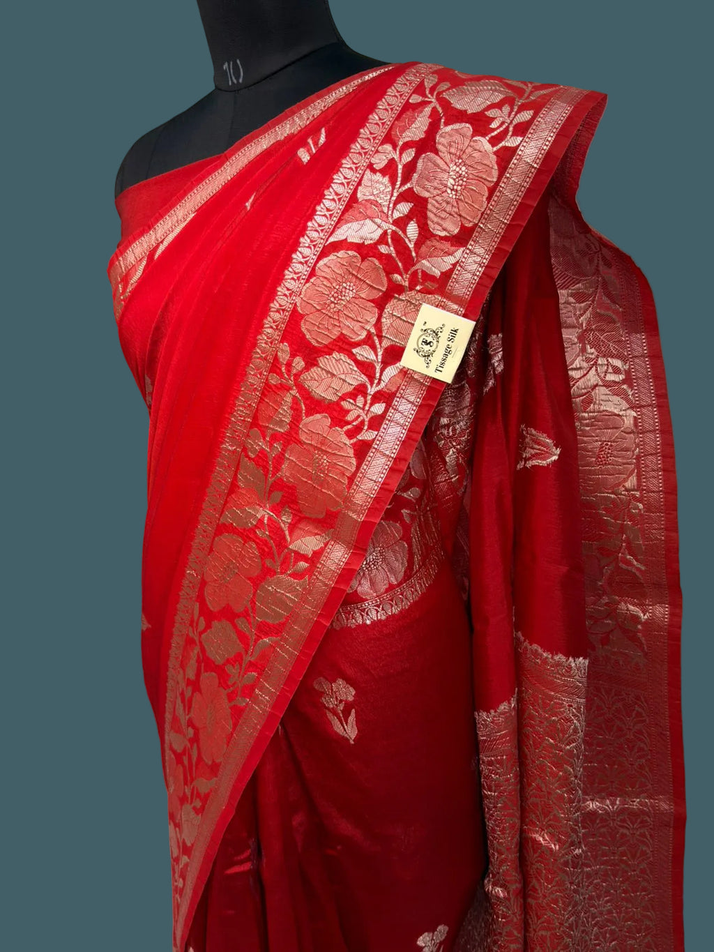Banarasi Viscose Crush Saree