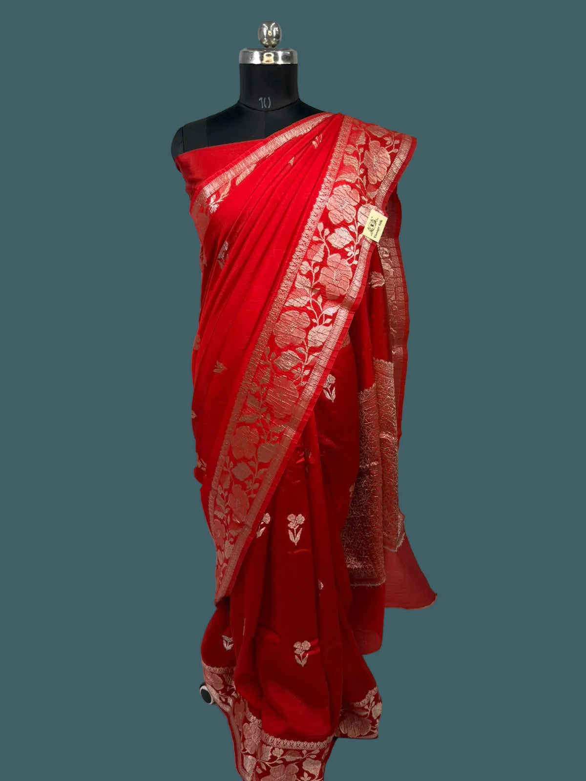 Banarasi Viscose Crush Saree