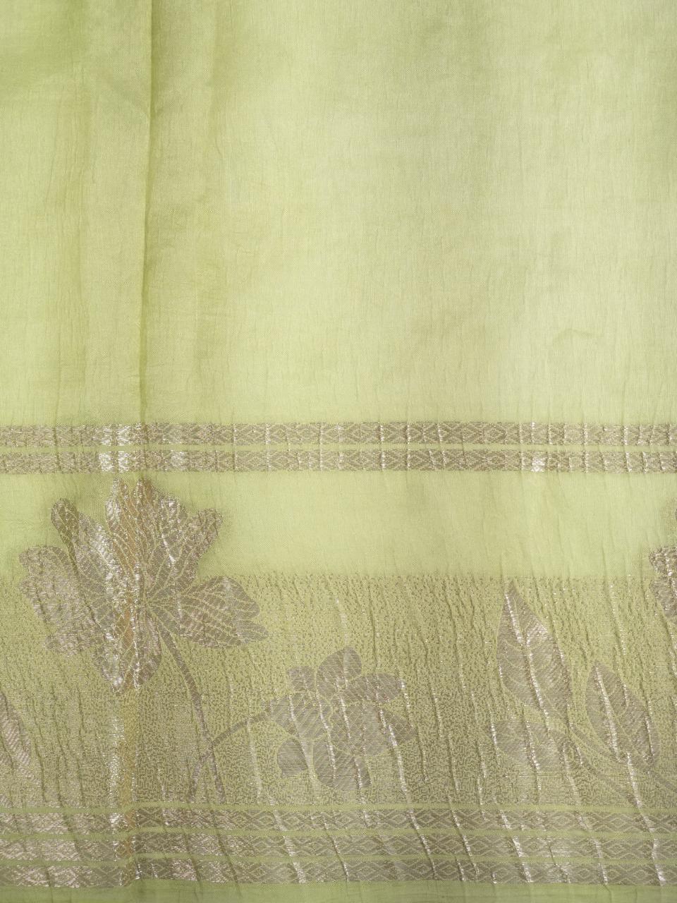 Banarasi Viscose Crush Saree