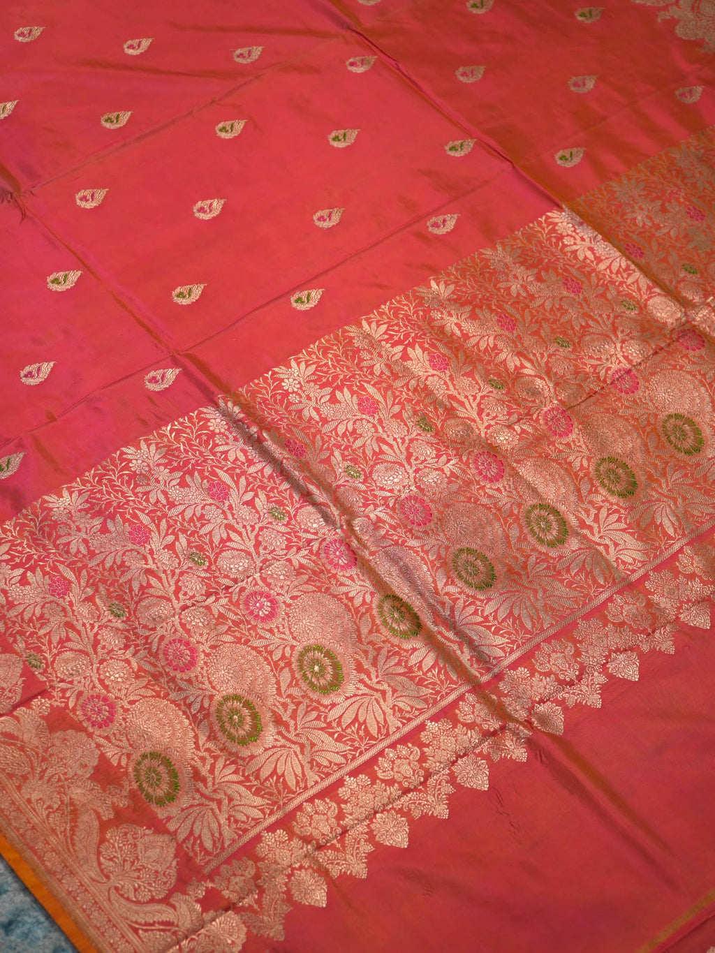Banarasi Pure Katan Silk Handwoven Saree
