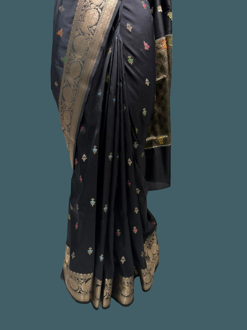 Banarasi Semi Katan Silk Saree