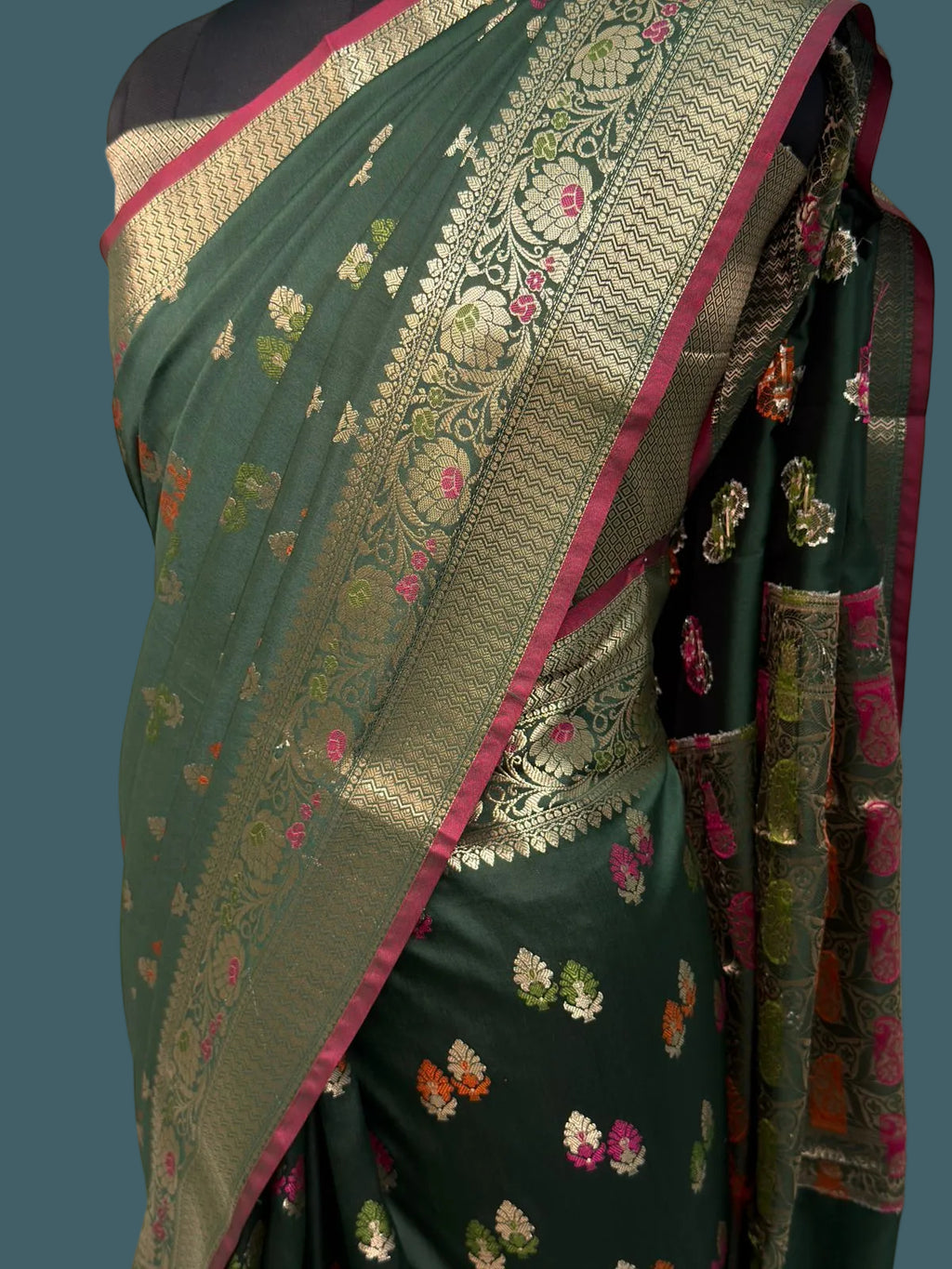 Banarasi Semi Katan Silk Saree