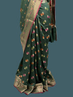 Banarasi Semi Katan Silk Saree