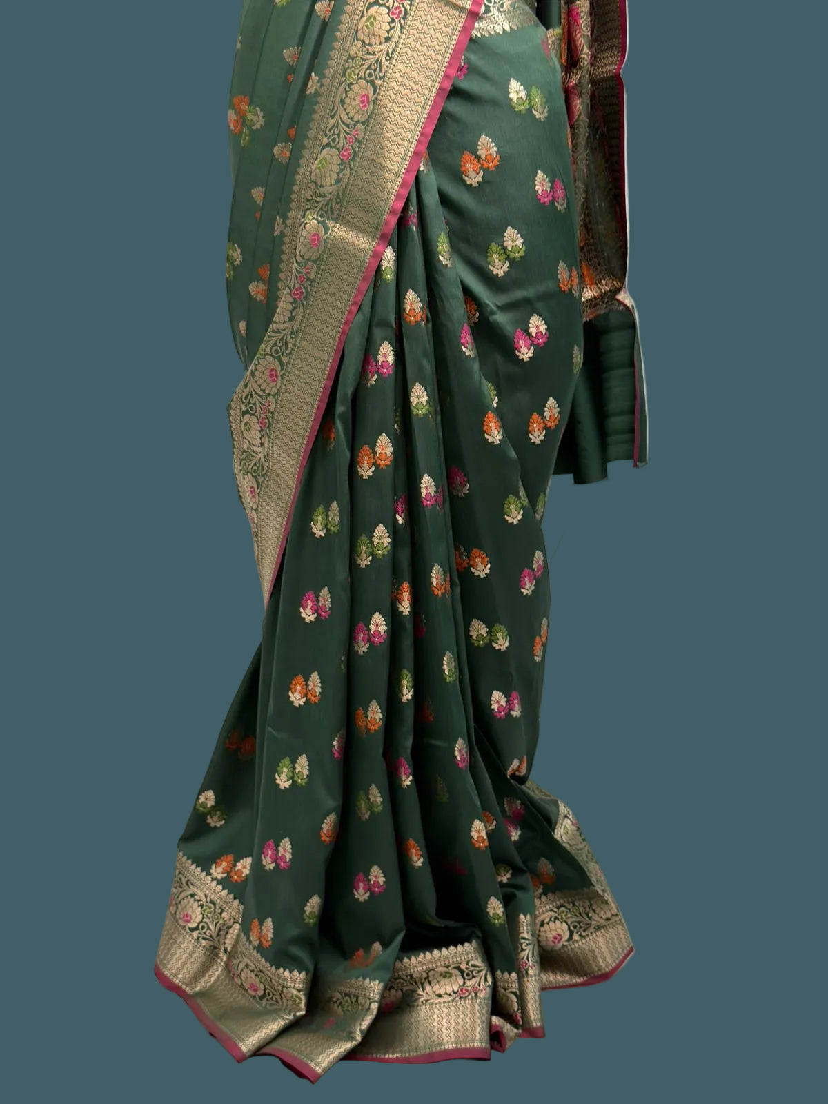 Banarasi Semi Katan Silk Saree