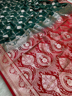 Banarasi Mushru Katan Silk Saree