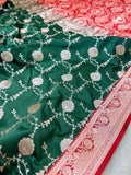 Banarasi Mushru Katan Silk Saree