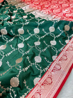 Banarasi Mushru Katan Silk Saree