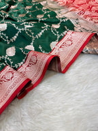 Banarasi Mushru Katan Silk Saree