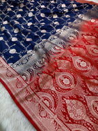 Banarasi Mushru Katan Silk Saree