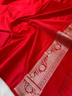 Banarasi Mushru Katan Silk Saree