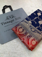 Banarasi Mushru Katan Silk Saree