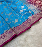 Banarasi Mushru Katan Silk Saree