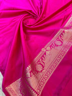 Banarasi Mushru Katan Silk Saree