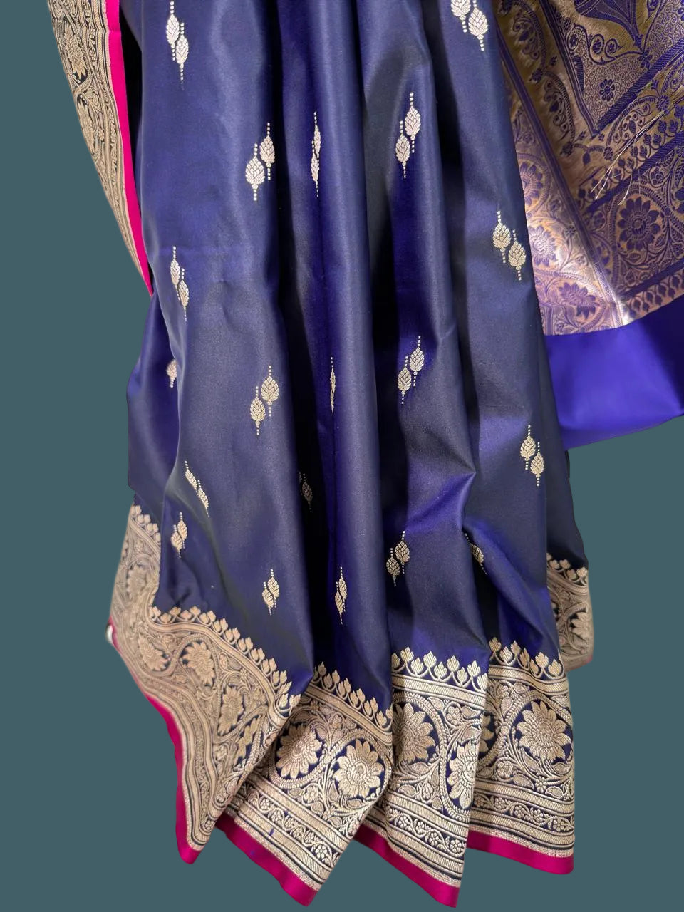 Banarasi Mushru Katan Silk Saree