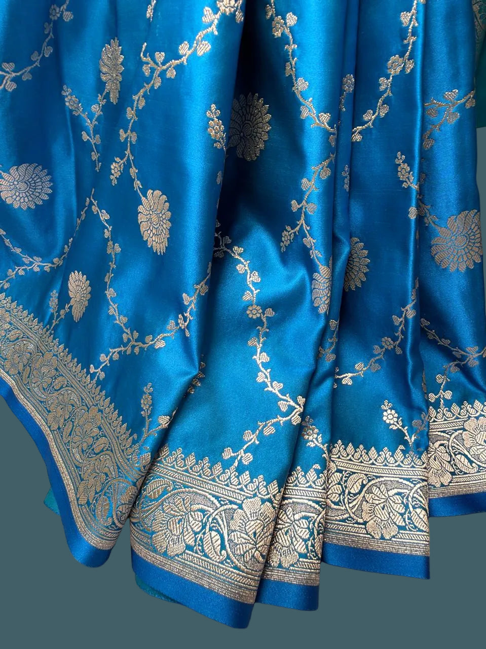 Banarasi Mushru Katan Silk Saree