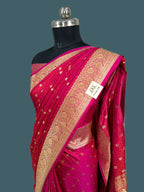 Banarasi Mushru Katan Silk Saree
