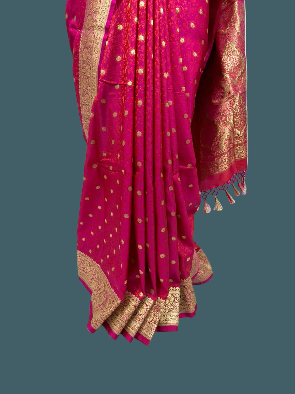 Banarasi Mushru Katan Silk Saree