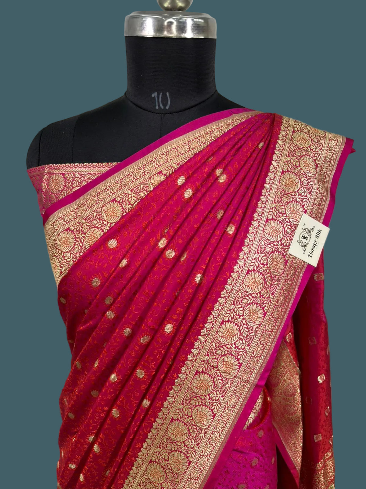 Banarasi Mushru Katan Silk Saree