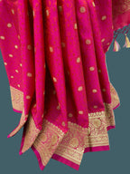 Banarasi Mushru Katan Silk Saree