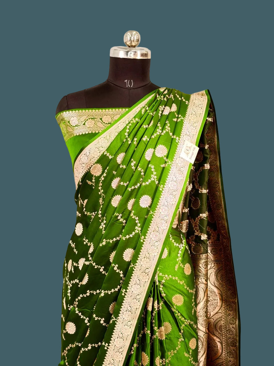 Banarasi Mushru Katan Silk Saree