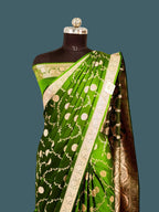Banarasi Mushru Katan Silk Saree