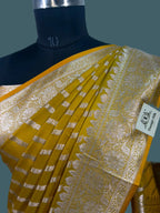 Banarasi Mushru Katan Silk Saree