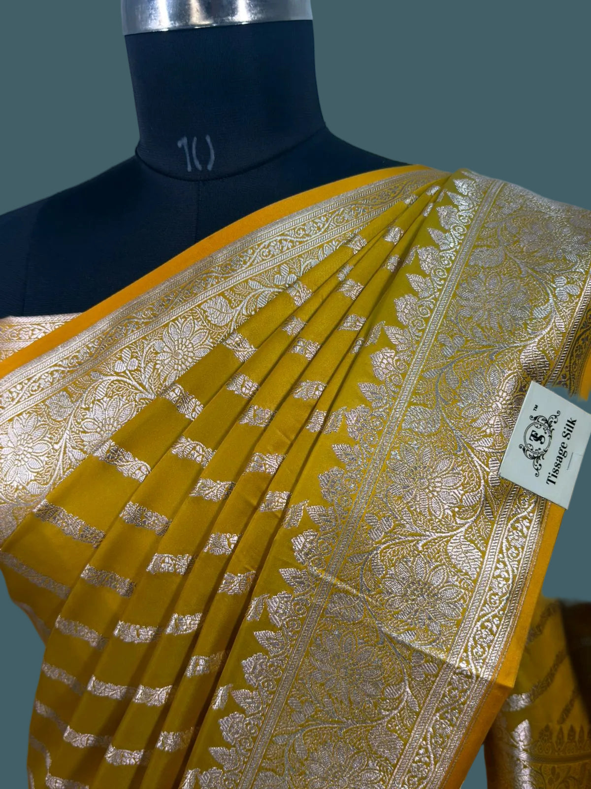 Banarasi Mushru Katan Silk Saree