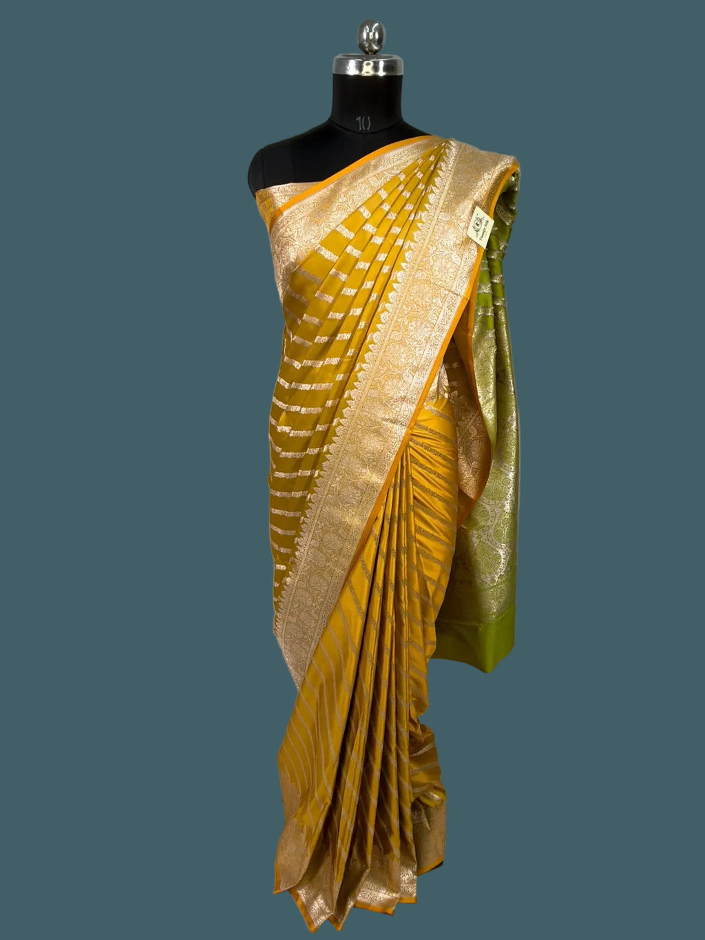 Banarasi Mushru Katan Silk Saree