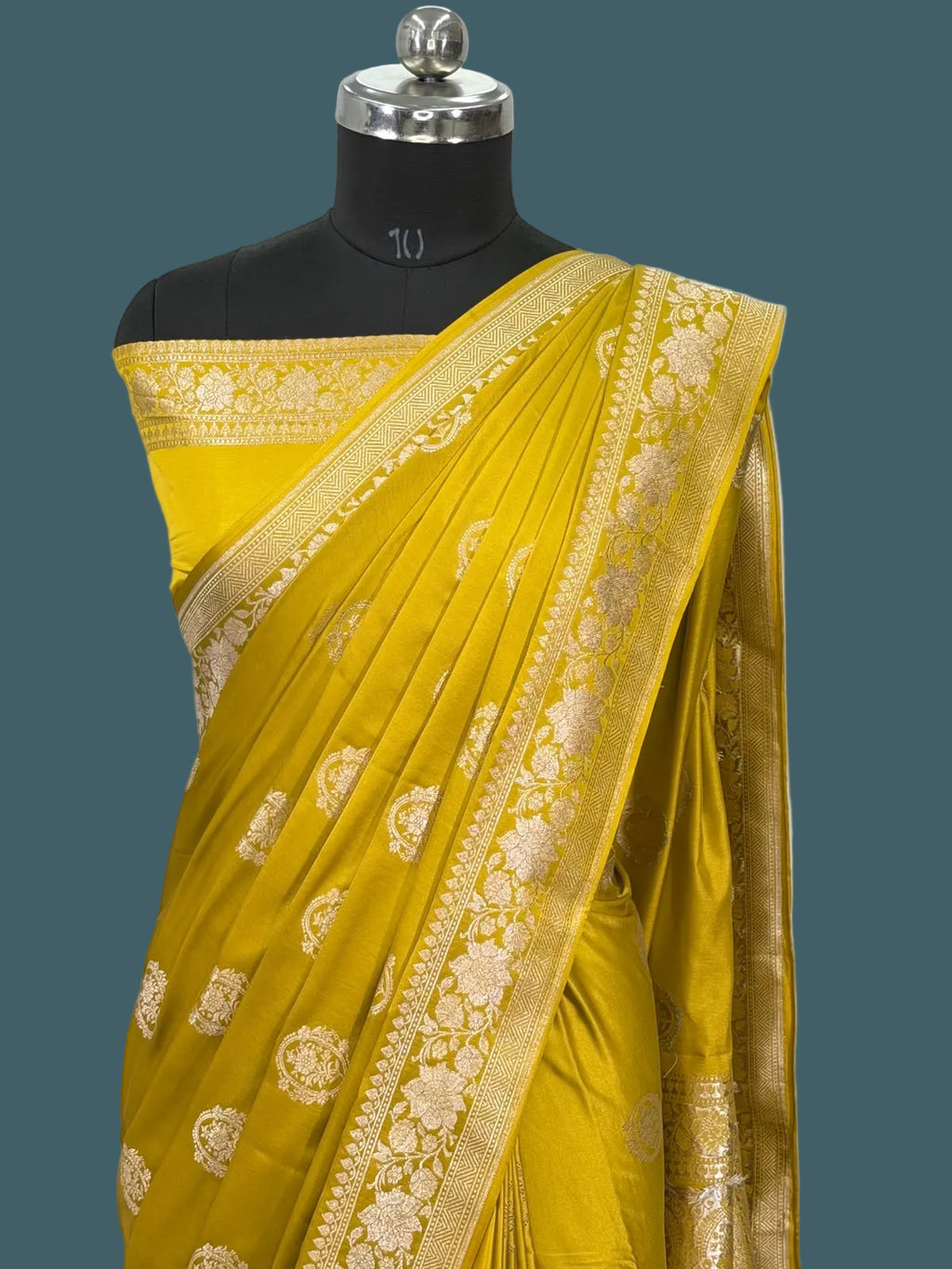 Banarasi Mushru Katan Silk Saree