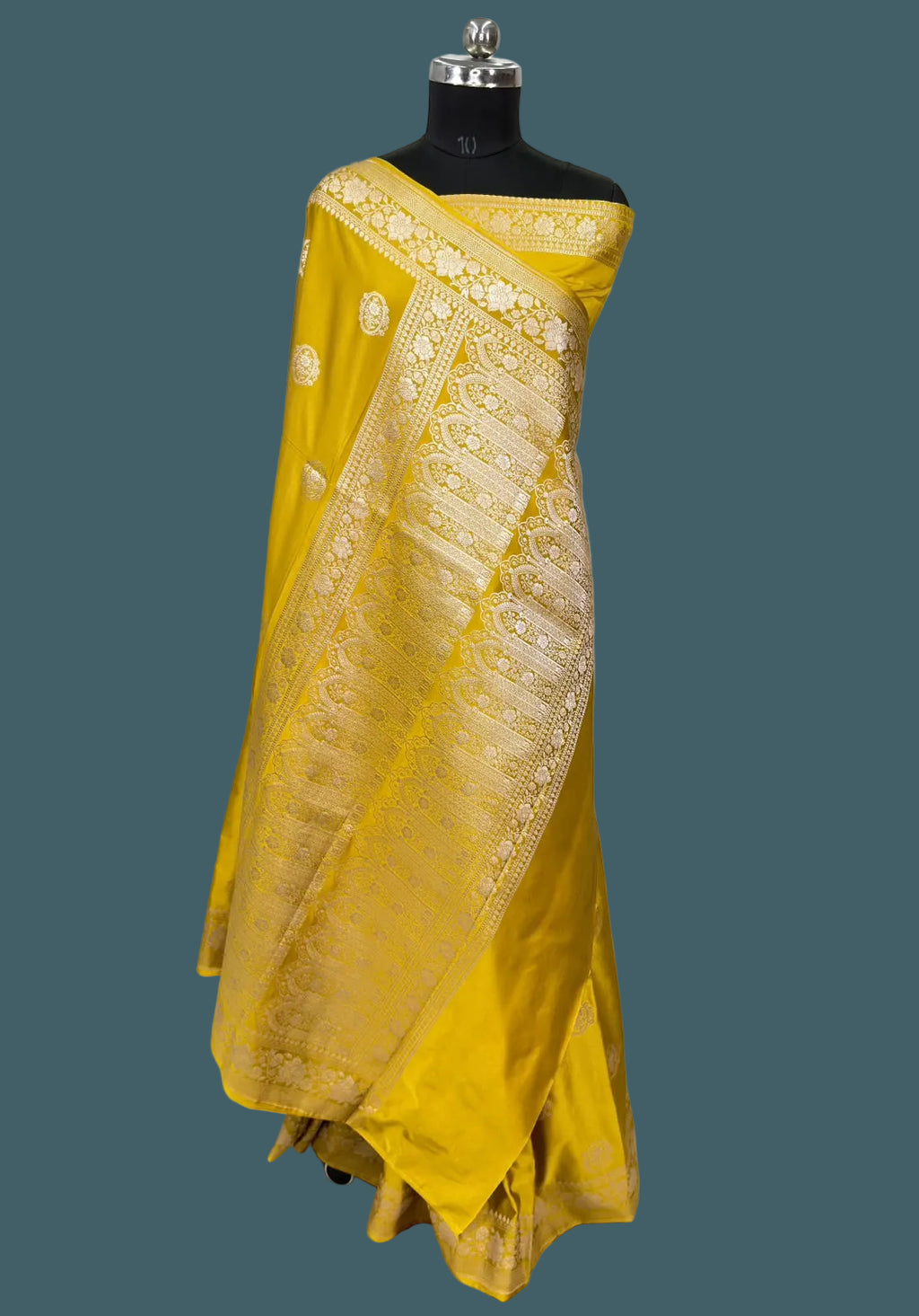 Banarasi Mushru Katan Silk Saree