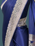 Banarasi Mushru Katan Silk Saree