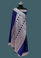 Banarasi Mushru Katan Silk Saree