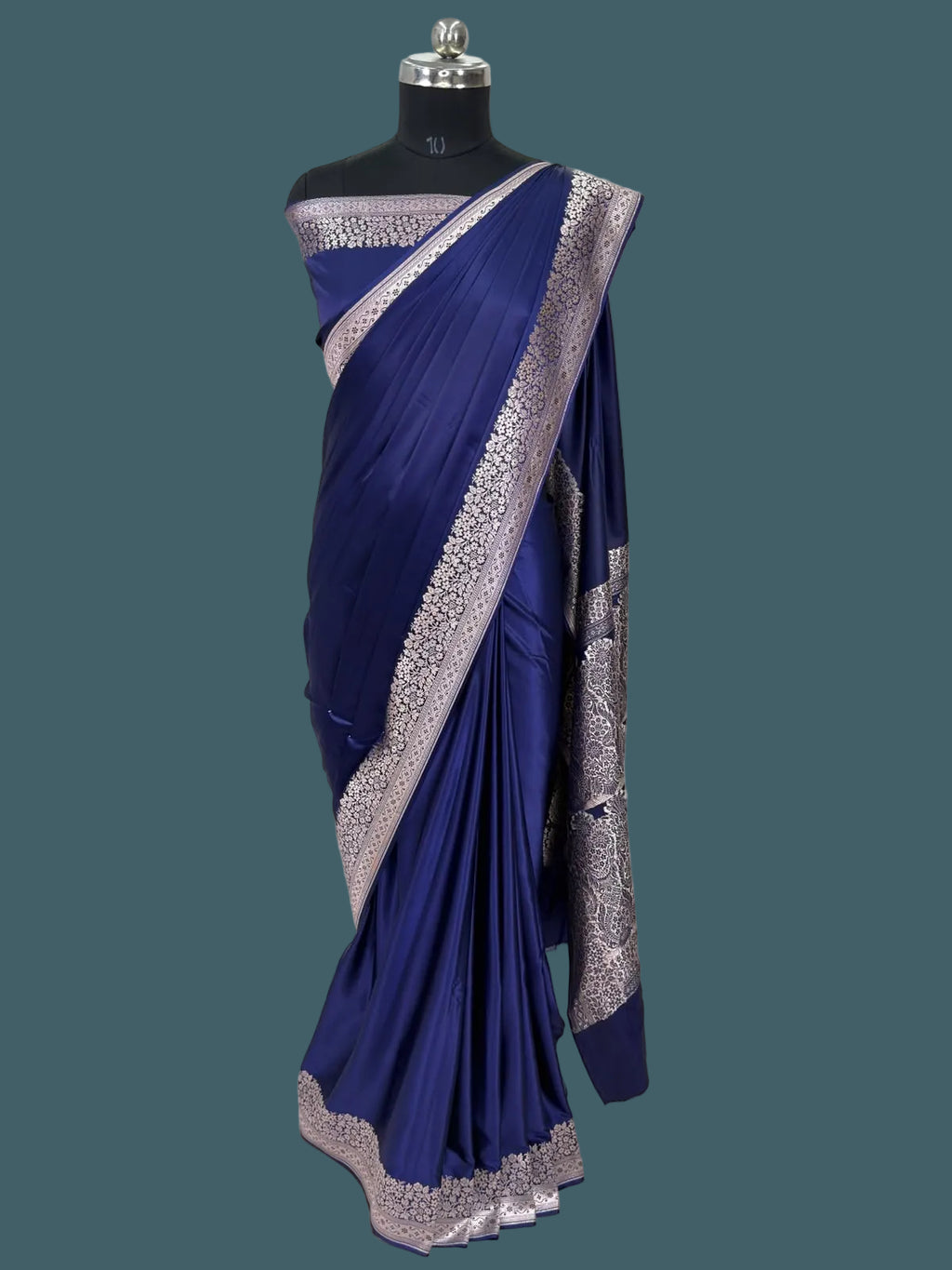 Banarasi Mushru Katan Silk Saree