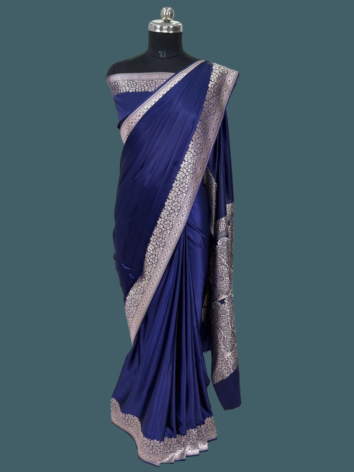 Banarasi Mushru Katan Silk Saree