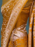 Banarasi Mushru Katan Silk Saree