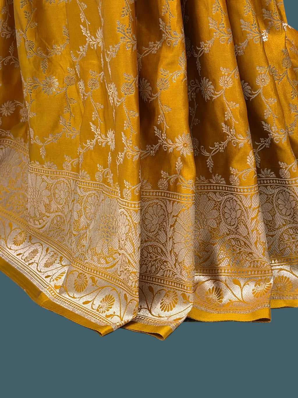 Banarasi Mushru Katan Silk Saree