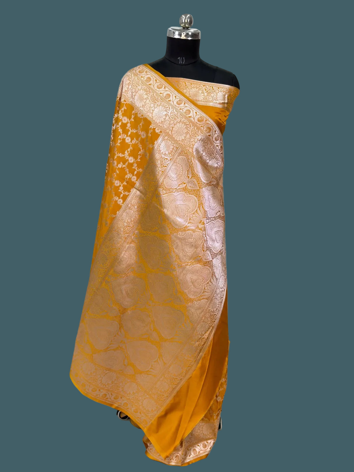 Banarasi Mushru Katan Silk Saree
