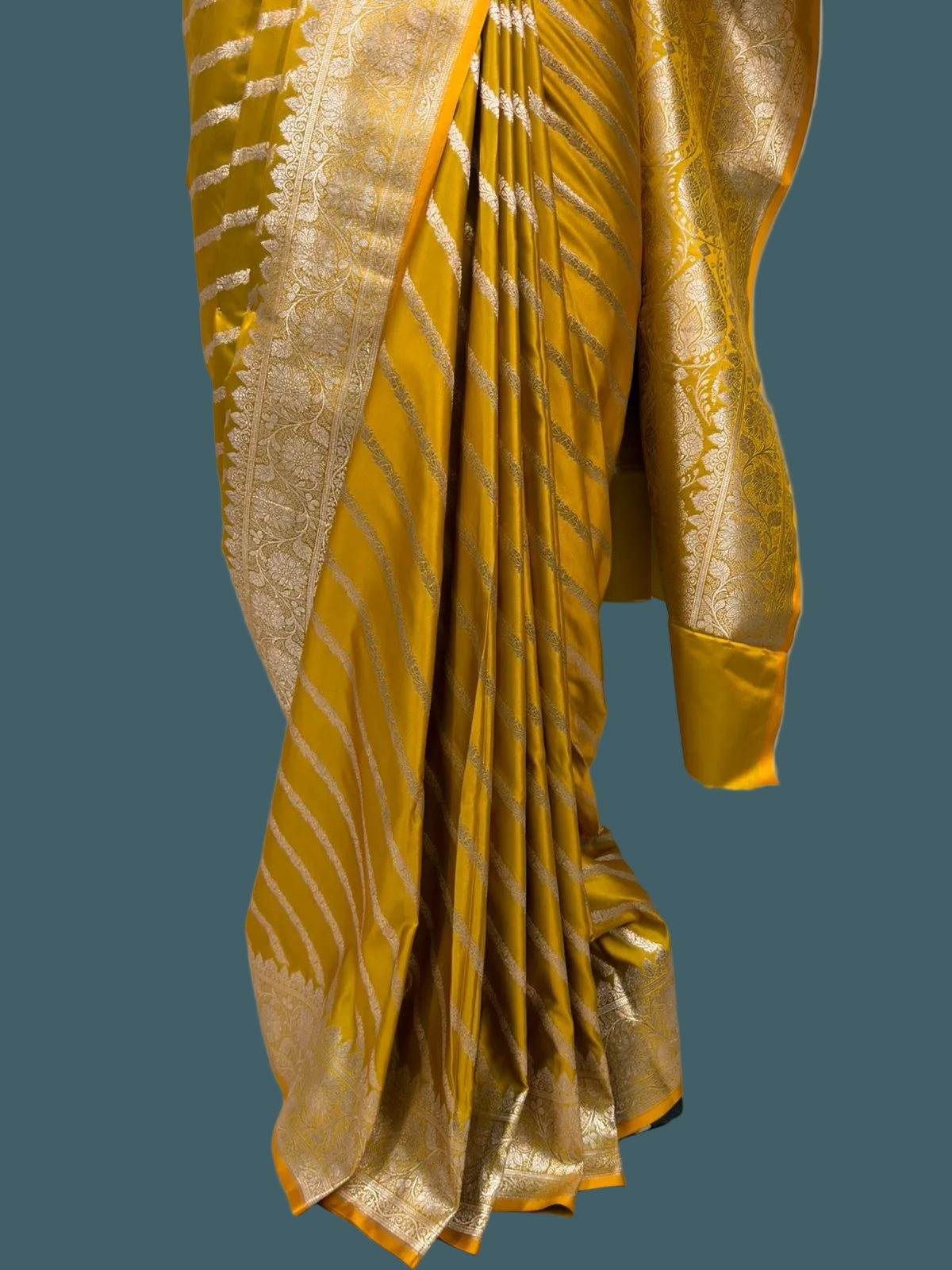 Banarasi Mushru Katan Silk Saree