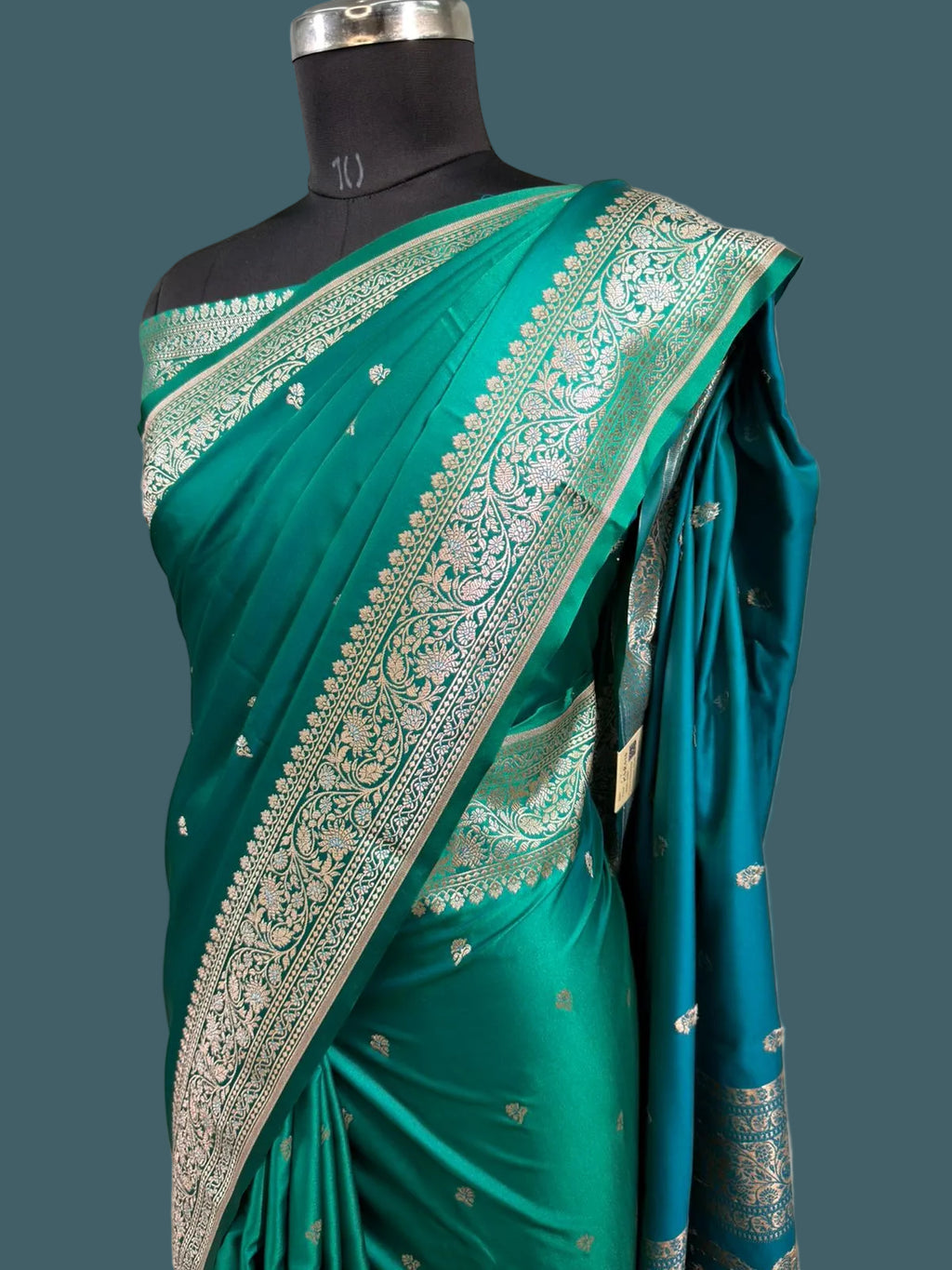 Banarasi Mushru Katan Silk Saree