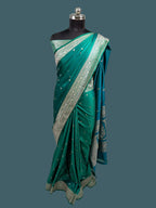 Banarasi Mushru Katan Silk Saree