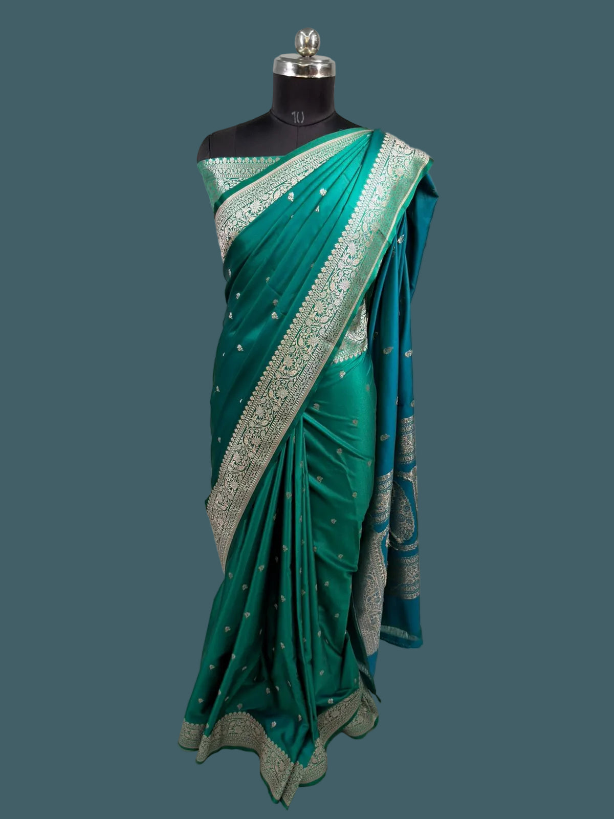 Banarasi Mushru Katan Silk Saree