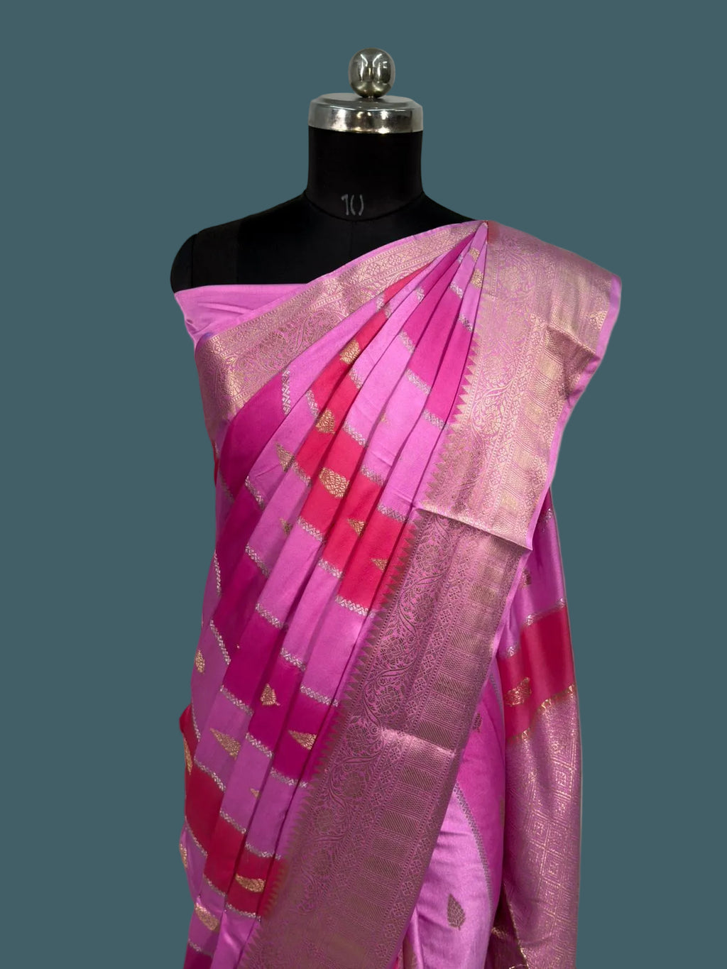 Banarasi Mushru Katan Silk Saree