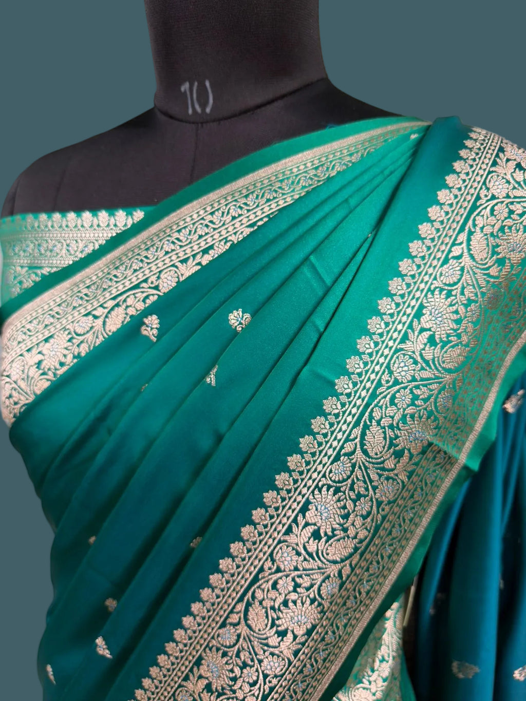 Banarasi Mushru Katan Silk Saree