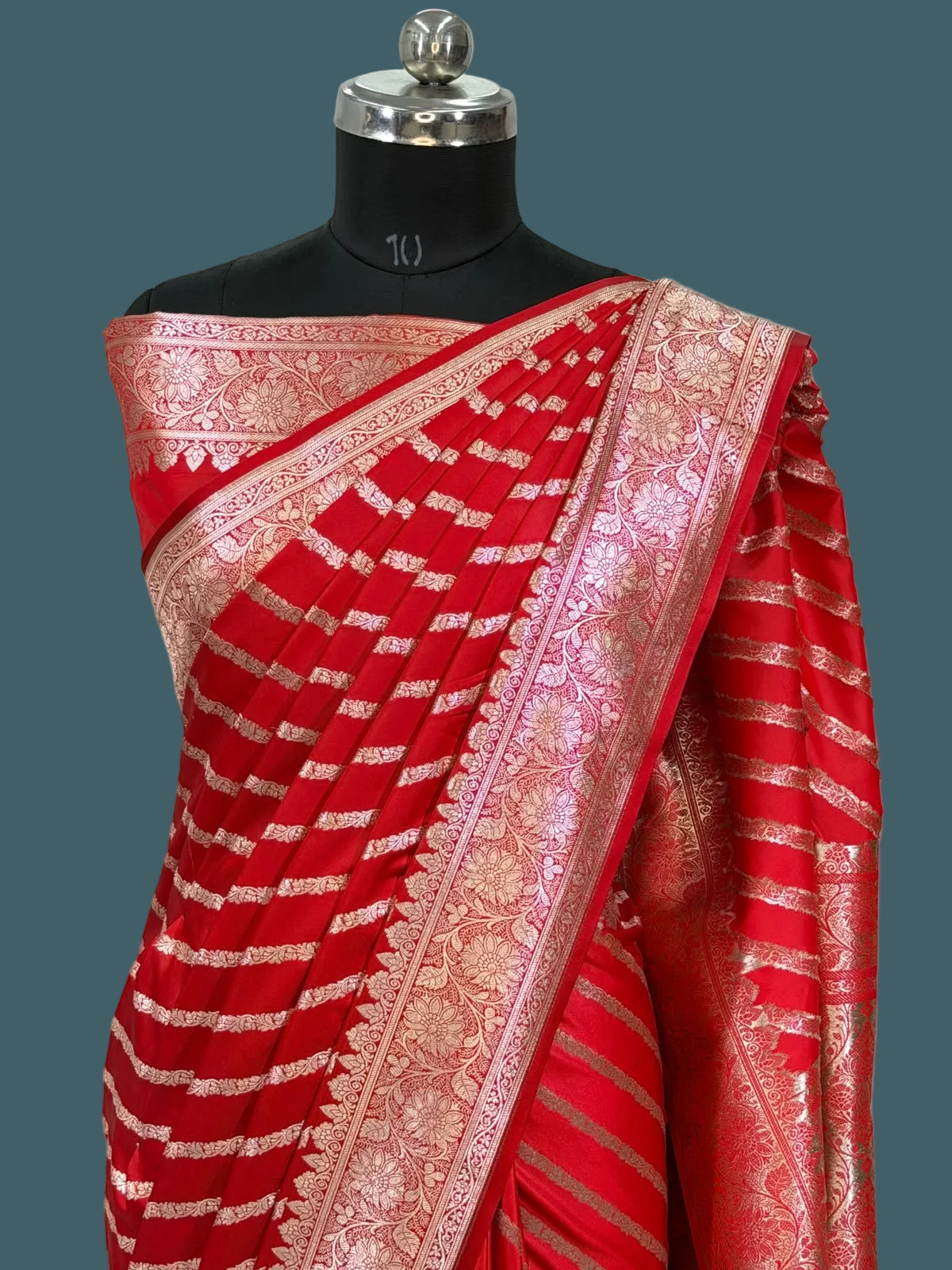 Banarasi Mushru Katan Silk Saree