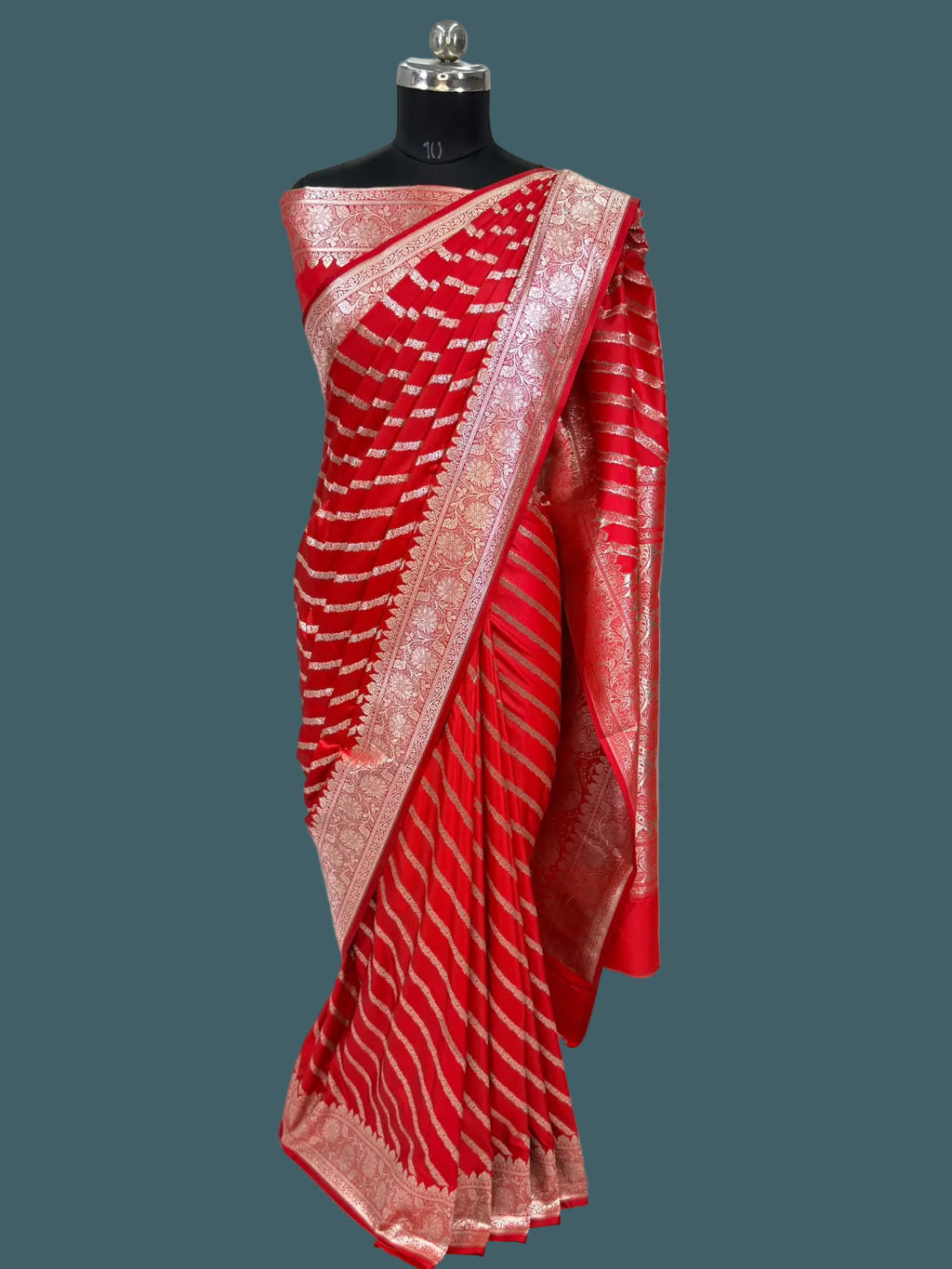 Banarasi Mushru Katan Silk Saree