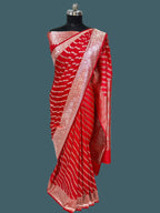 Banarasi Mushru Katan Silk Saree