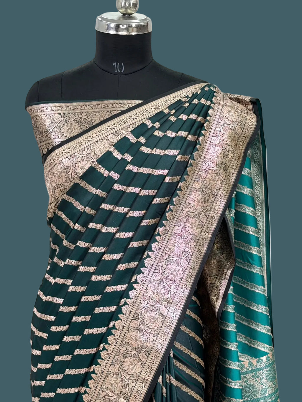 Banarasi Mushru Katan Silk Saree