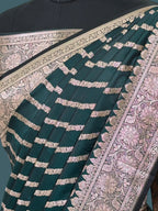 Banarasi Mushru Katan Silk Saree