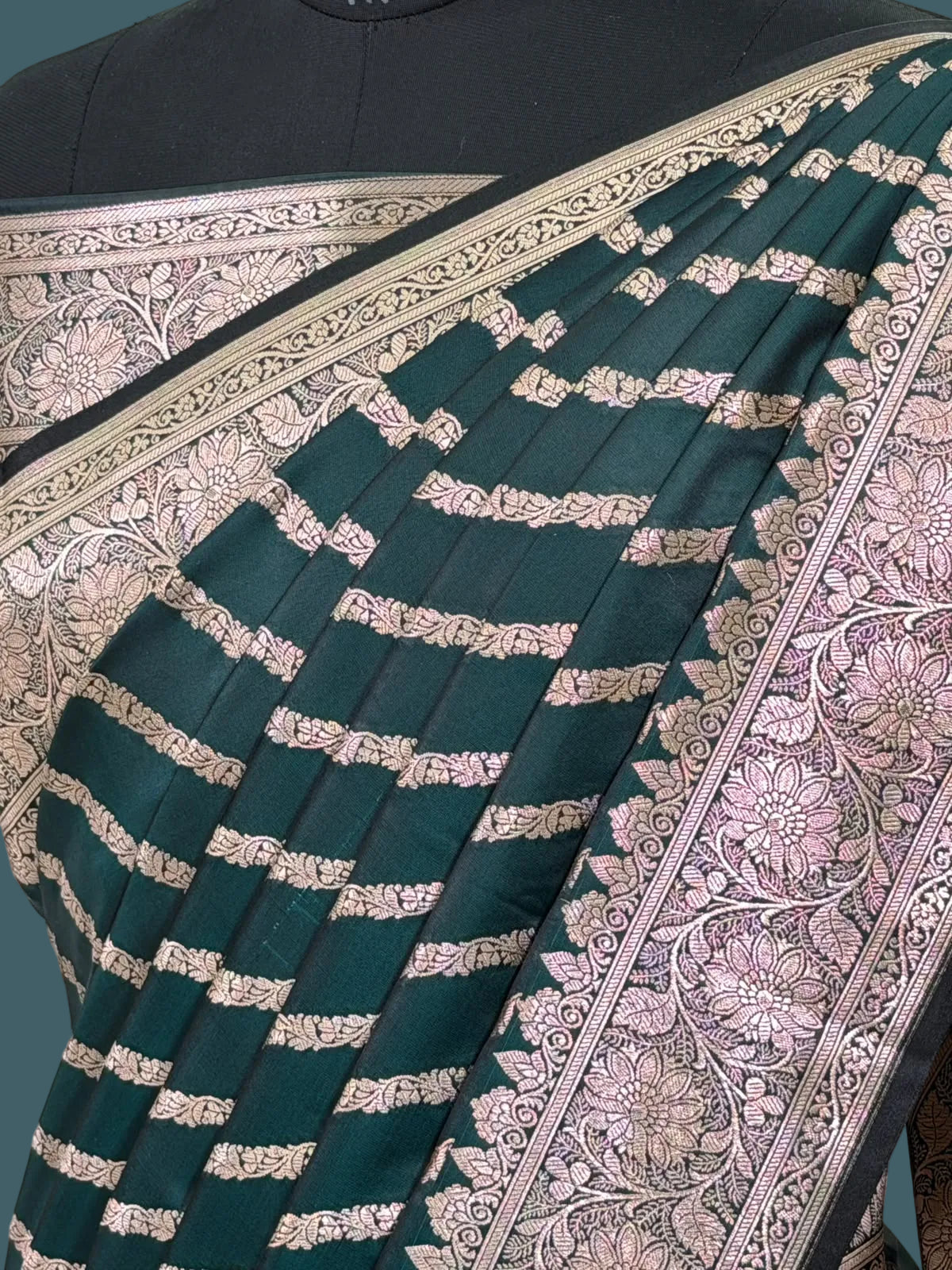 Banarasi Mushru Katan Silk Saree