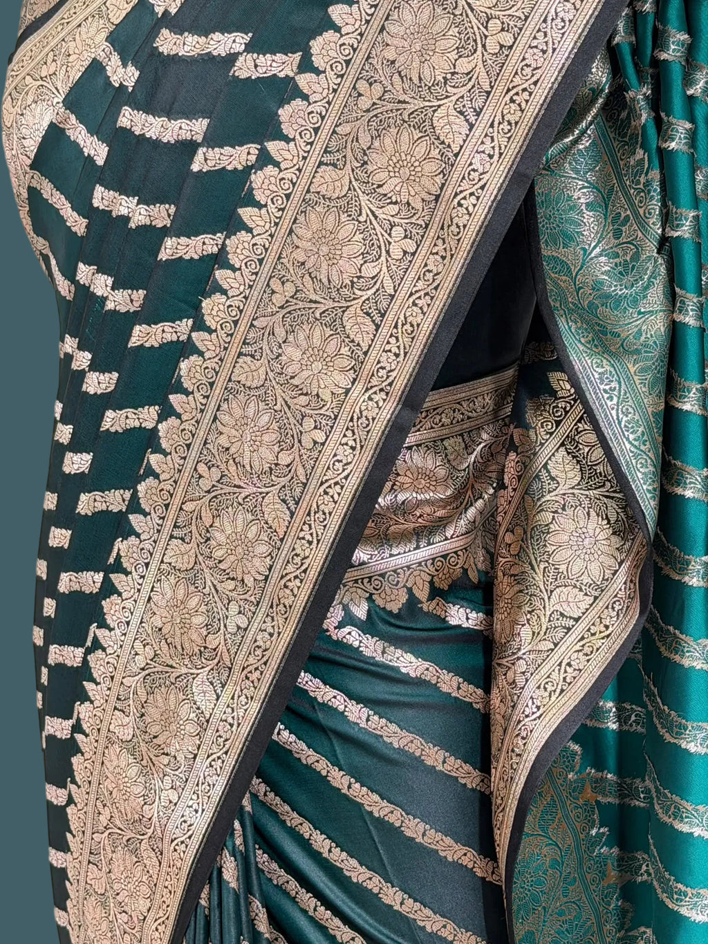 Banarasi Mushru Katan Silk Saree